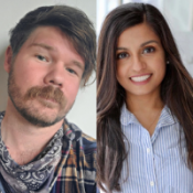 Photo of David Kwasny and Krystle Phirangee. 