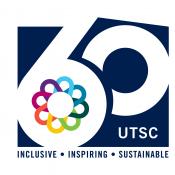 UTSC 60th anniversary log