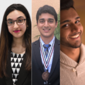 Winners of the 2019-2020 Undergraduate Research Poster Forum