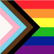 the Progress Pride Flag