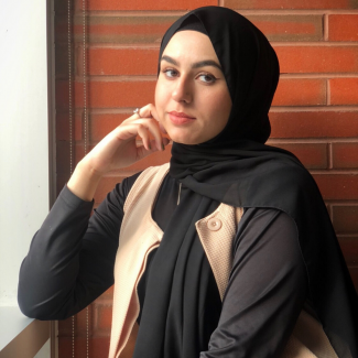 Photo of third prize winner Aqsa Zahid