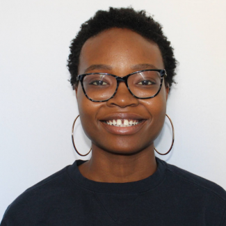 Photo of tied second prize winner Gloria Umogbai