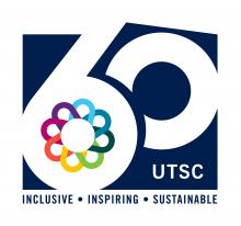 UTSC 60th anniversary log